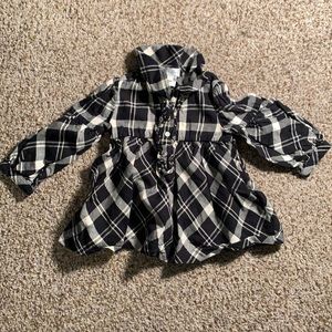 Ralph Lauren plaid top- 12m